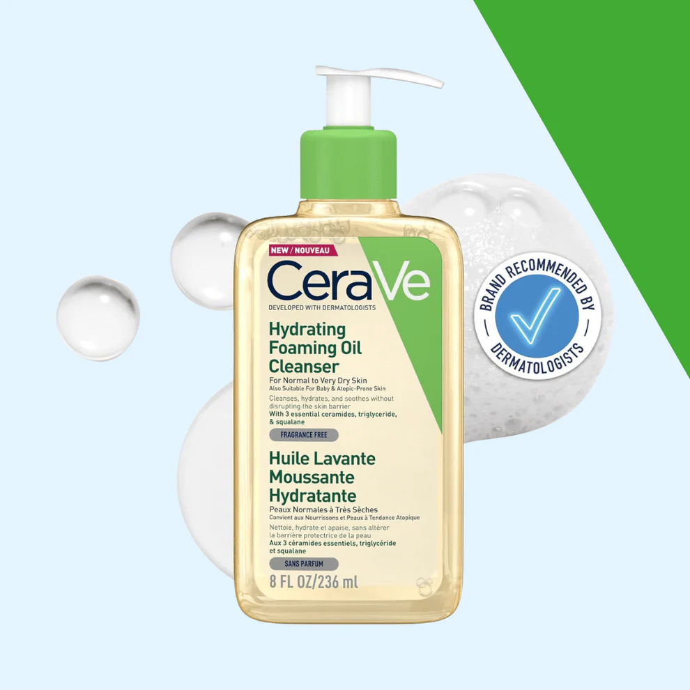 Hydrating Foaming Oil Cleanser CeraVe 236ML