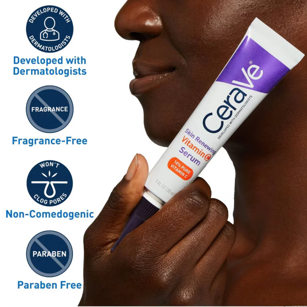 Skin Renewing Vitamin C Serum CeraVe 30ML - Image 4