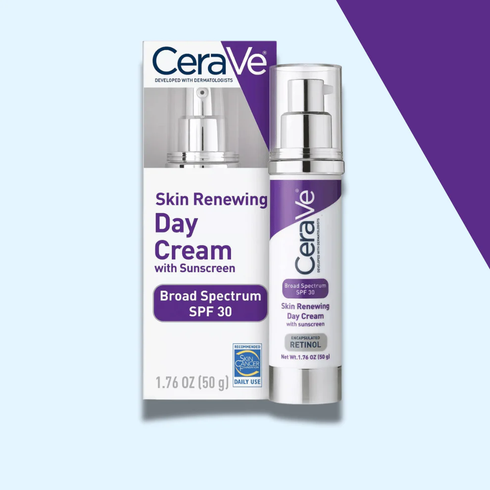Skin Renewing Anti-Aging Face Day Cream CeraVe 50g