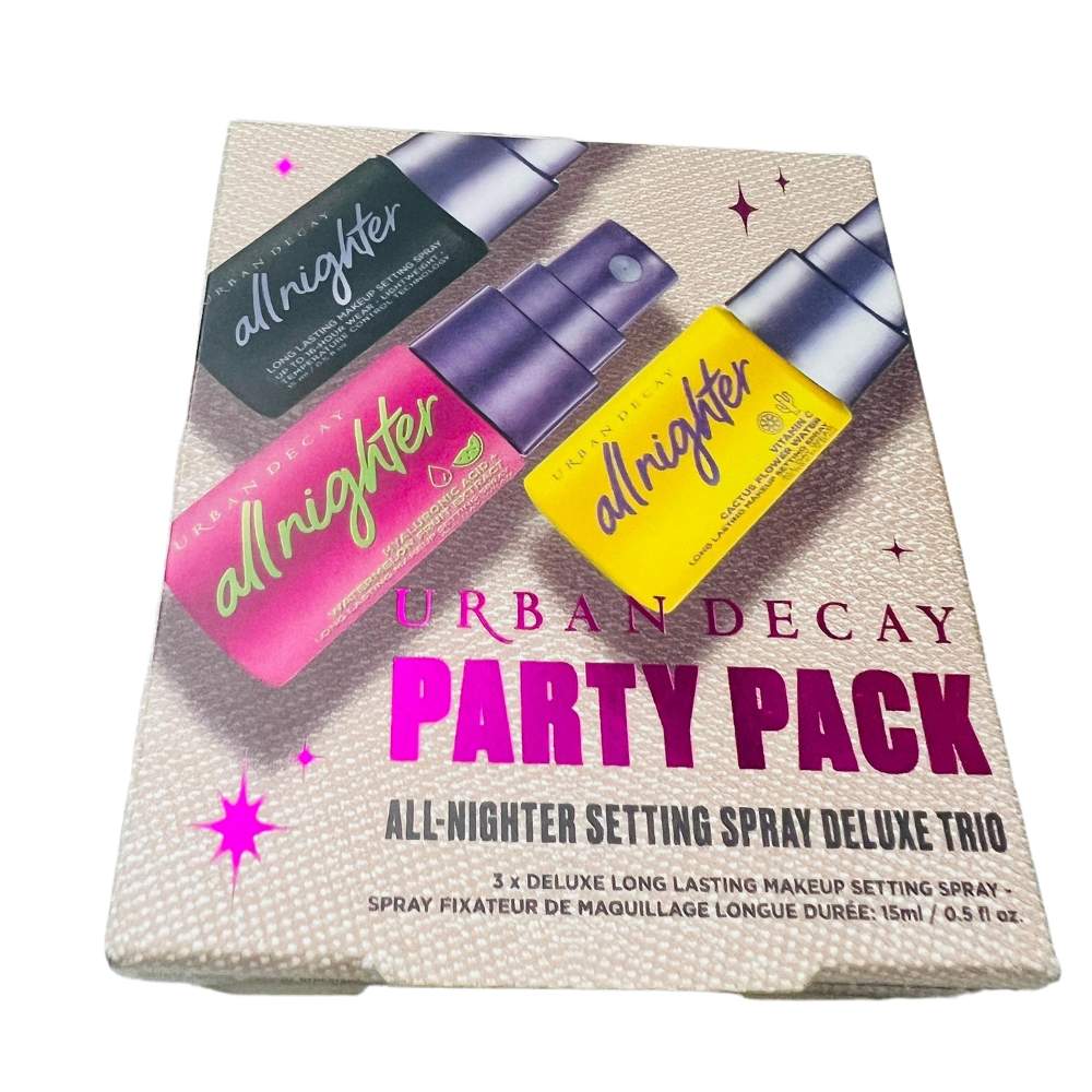 Party Pack All Nighter Setting Spray Deluxe Trio by Urban Decay 15ML x 3 - Image 2