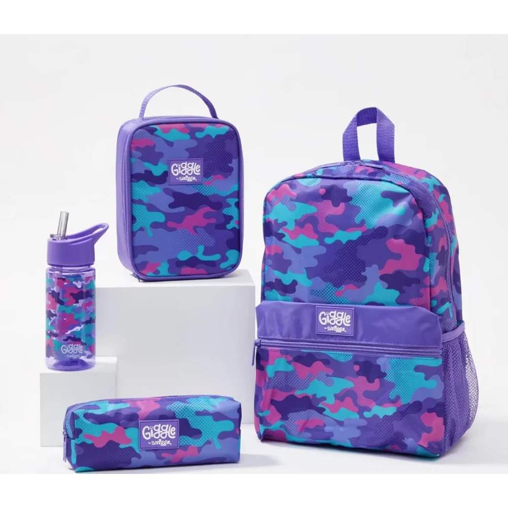 4 Piece Bundle Purple Camouflage Giggle By Smiggle