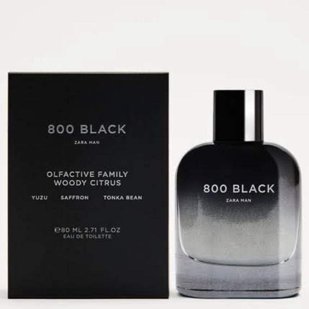 800 Black EDT Eau de toilette Zara 80ML