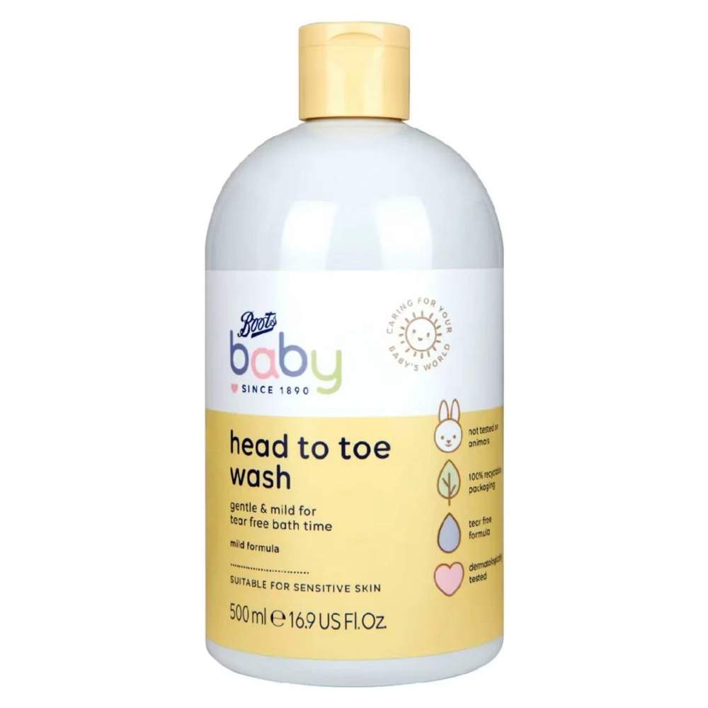 Baby Head to Toe wash Boots 500ML
