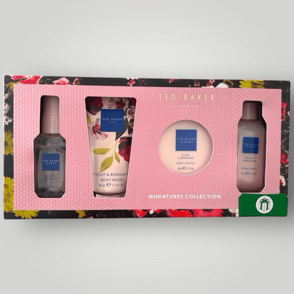 Pink and White Mini Gift Set Ted Baker
