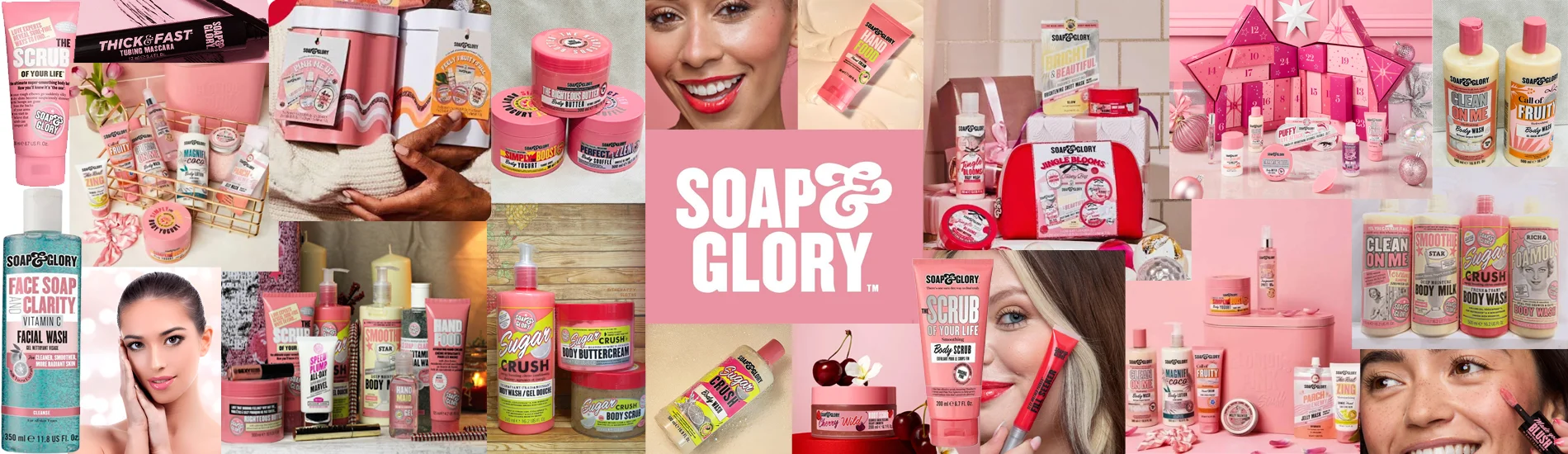 Soap & Glory Banner