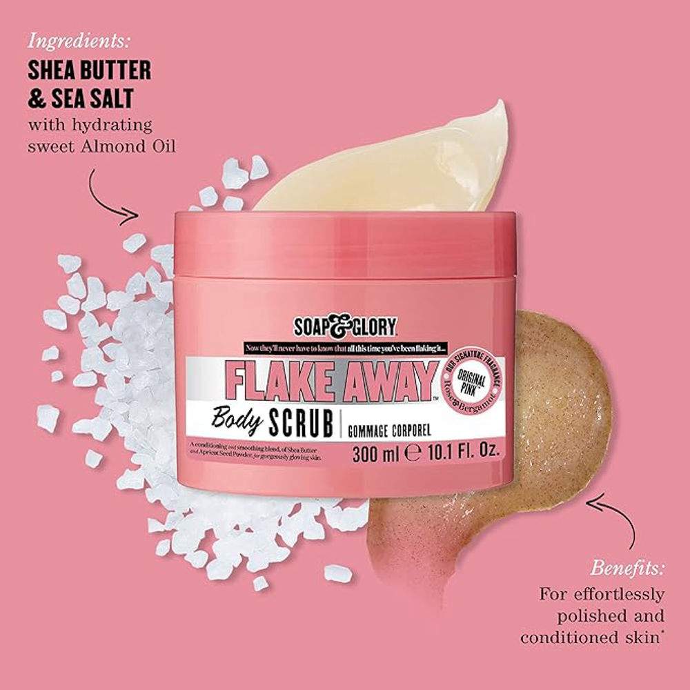 Flake Away Body Scrub Soap & Glory 300ML - Image 2