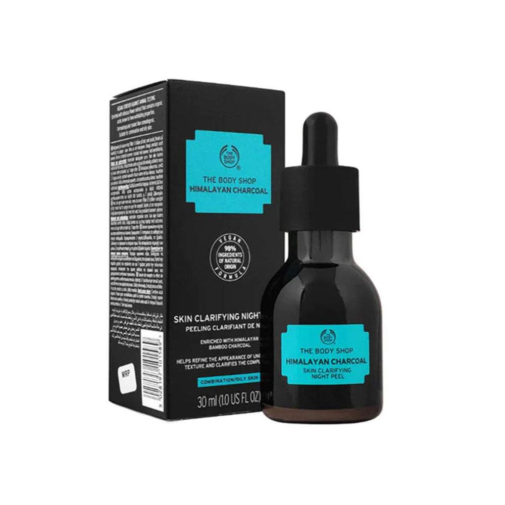 Himalayan Charcoal Skin Clarifying Night Peel The Body Shop 30ML