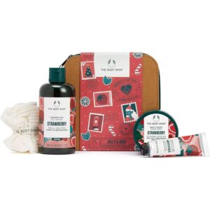 Jolly & Juicy Strawberry Essential 4-Pieces Gift Set The Body Shop