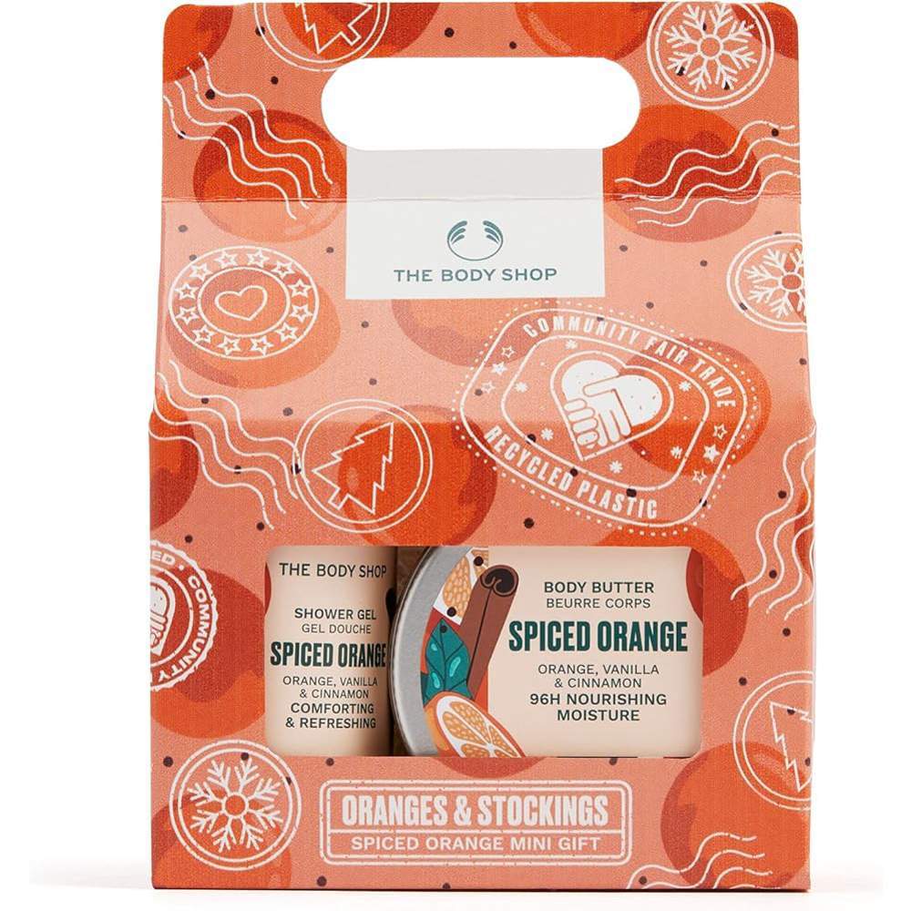 Orange & Stockings Spiced Orange 3 Pieces Gift Set The Body Shop