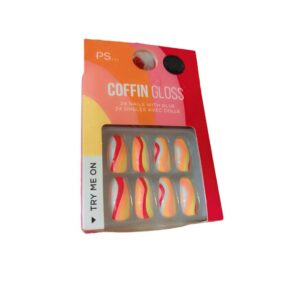 Ps.Coffin Gloss Artificial Nails Set Primark