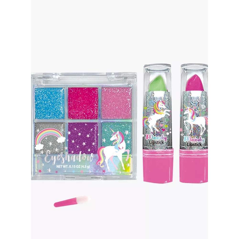 Sparkling Eyeshadow and Moody Lipstick Set Hot Focus - Image 2