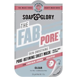 The Fab Pore Biodegradable Pore-Refining Sheet Mask Soap & Glory