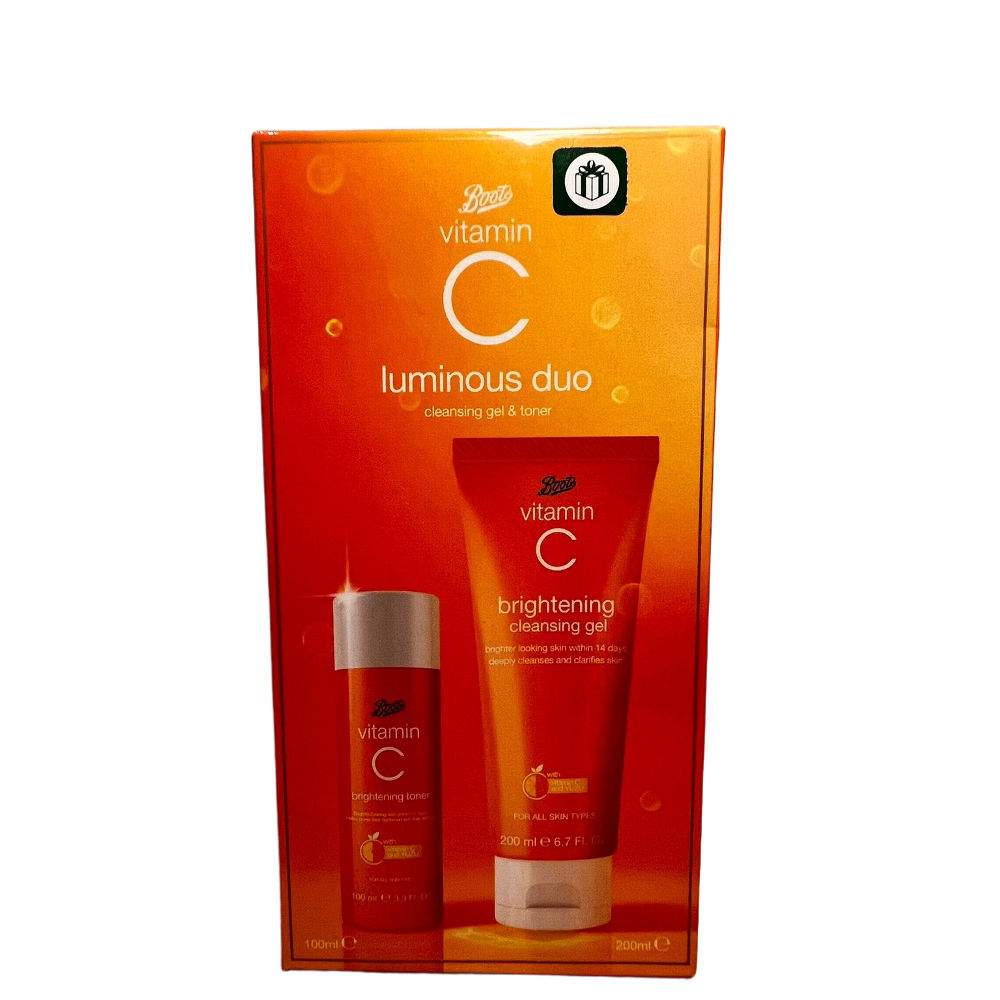 Vitamin C Luminous Duo Gift Set Boots