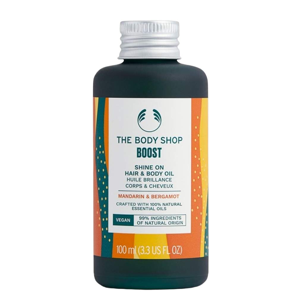 Boost Shine On Hair & Body Oil The Body Shop 100ML