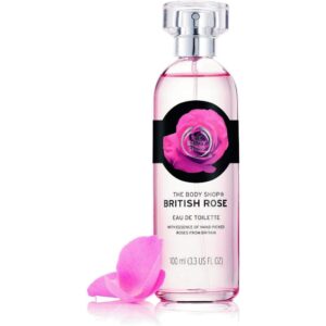 British Rose Eau de Toilette With Hand Picked Roses from The Body Shop 100ML