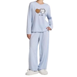 Fleece Pyjamas Lilac 550568637 Primark