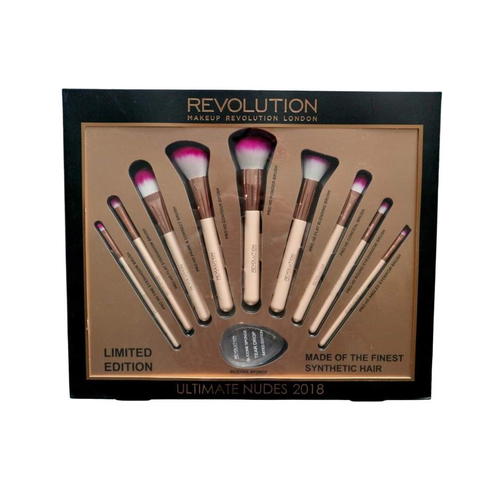 Makeup Revolution London Ultimate Nudes Professional Brush Set (Limited Edition) Superdrug