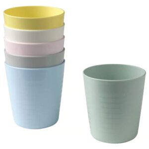 Mug Mixed Colours Set Pack of 6 Ikea