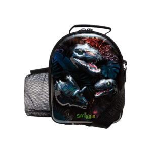 Roarsome Dinosaur Hardtop Lunchbox With Strap Black By Smiggle