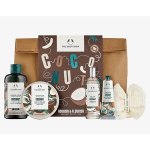 Nourish & Flourish Coconut Ultimate 5-Pieces Gift Bag The Body Shop