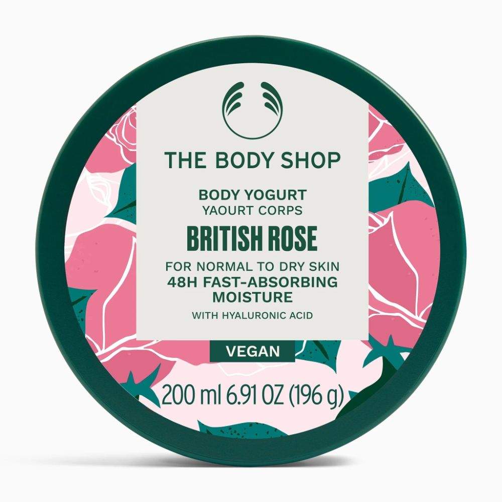 British Rose Body Yogurt New Packing The Body Shop 200ML