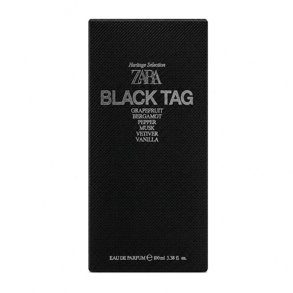 Black Tag Cologne for Men EDP Eau De Parfum Zara 100ML
