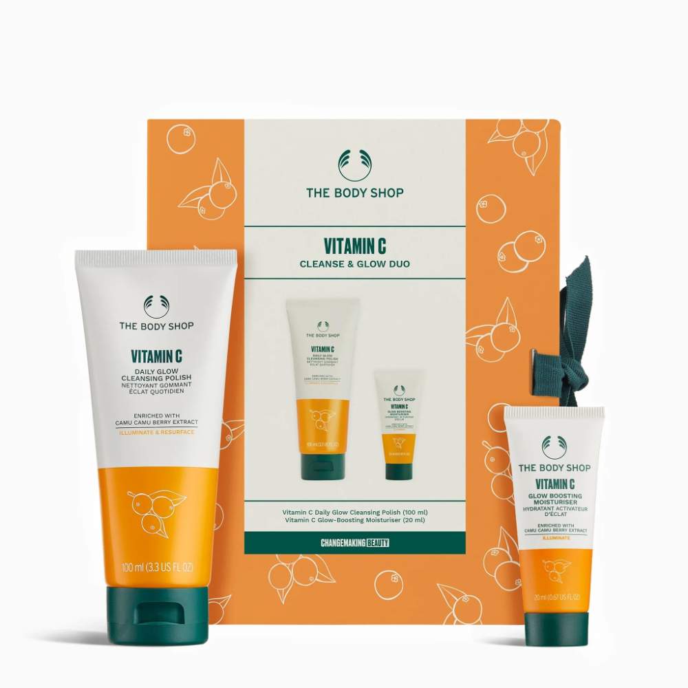 Vitamin C Cleanse & Glow Duo Gift Set The Body Shop